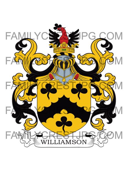 Williamson Family Crest - England