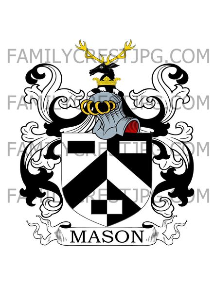 Mason Family Crest