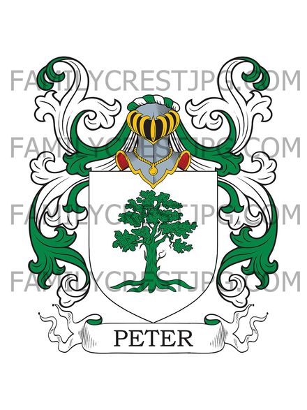 Peter Family Crest - Netherlands