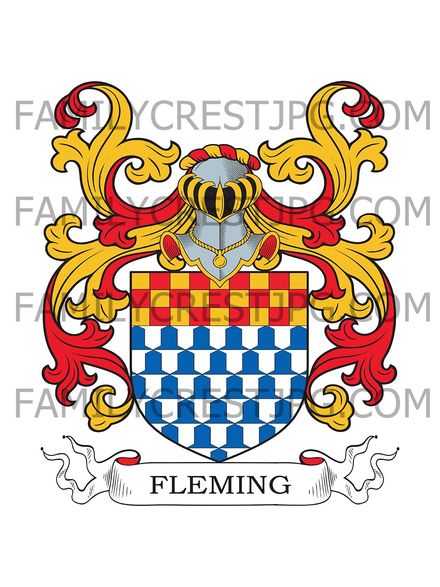 Fleming Family Crest