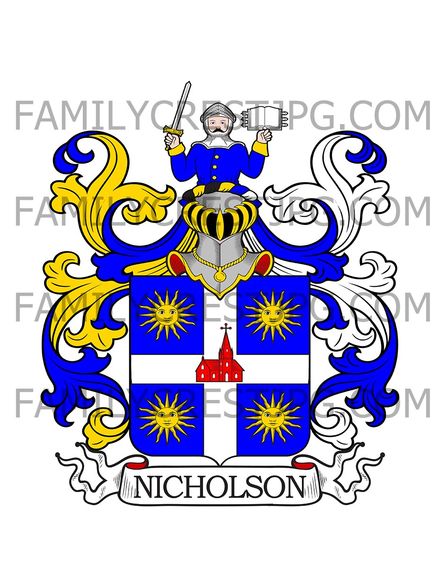 Nicholson Family Crest