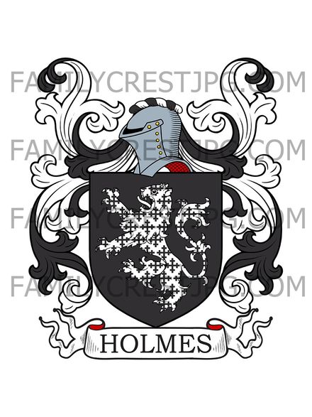 Holmes Family Crest