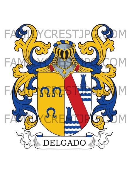 Delgado Family Crest
