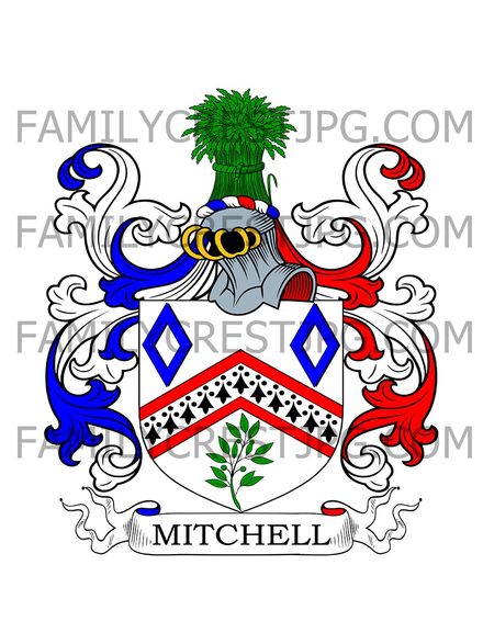 Mitchell Family Crest - England