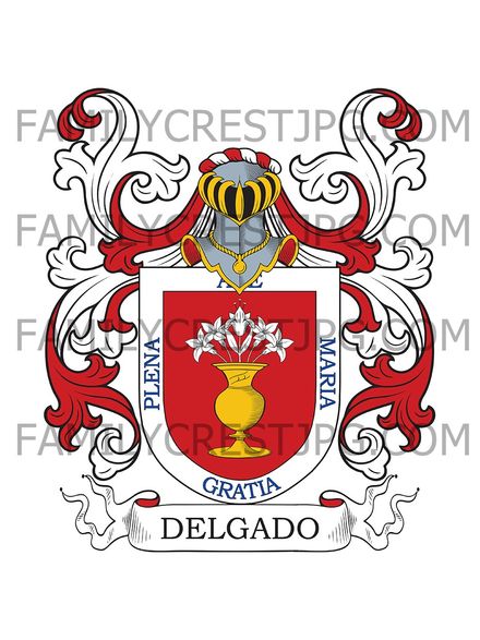 Delgado Family Crest