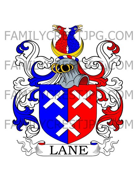 Lane Family Crest
