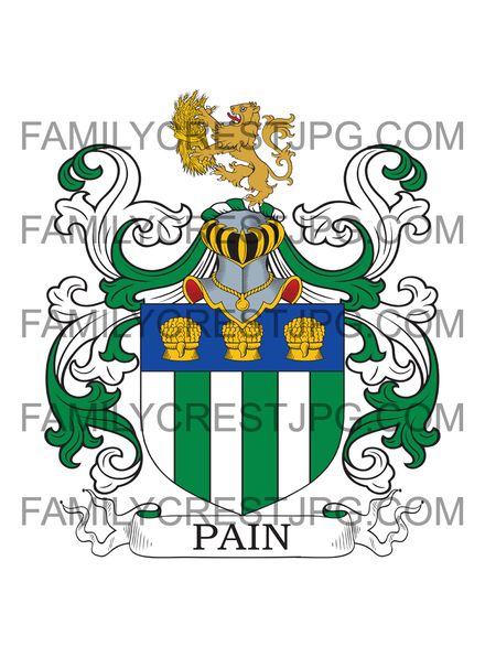 Pain Family Crest