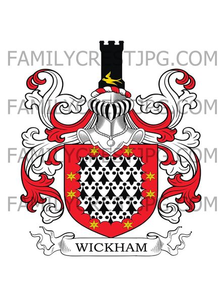 Wickham Family Crest