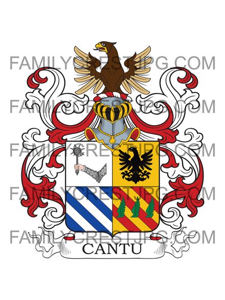Cantu Family Crest