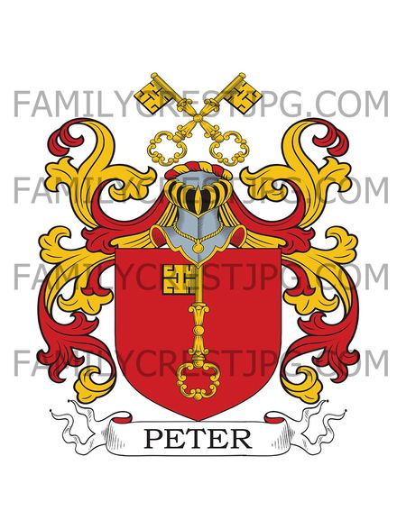 Peter Family Crest