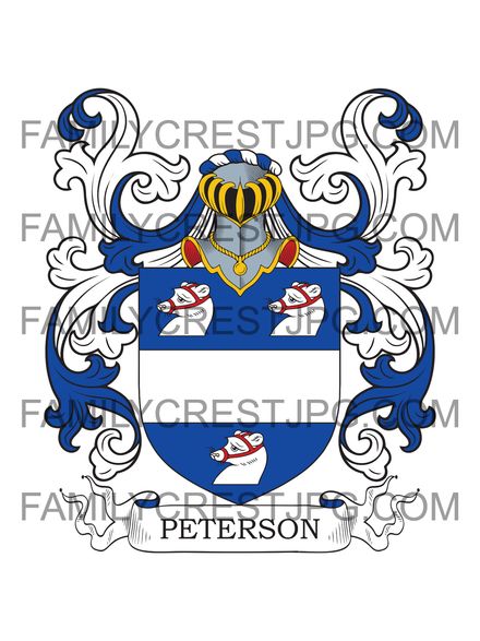 Peterson Family Crest - Scotland