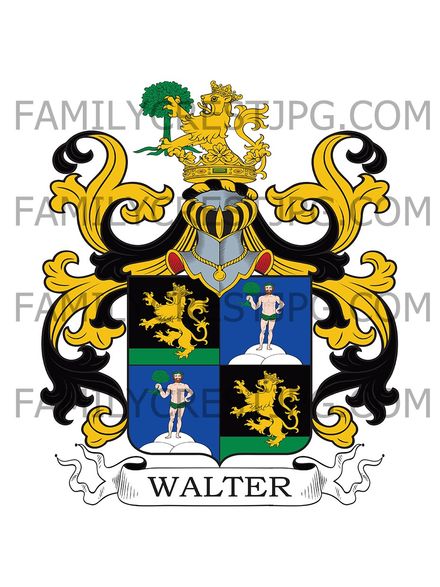 Walter Family Crest - Bavaria