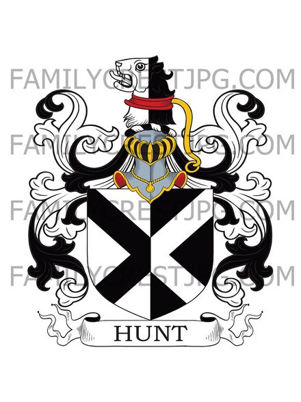 Hunt Family Crest