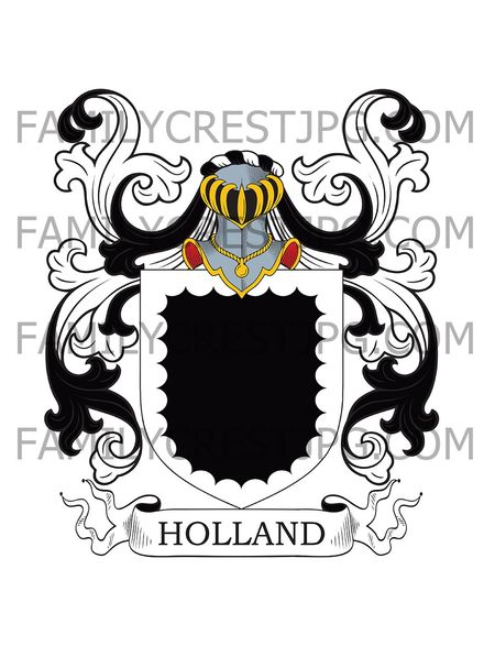 Holland Family Crest