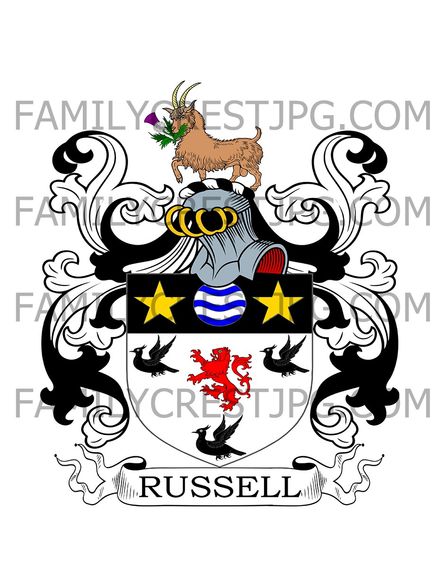Russell Family Crest
