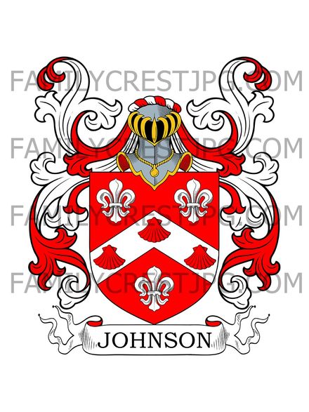 Johnson Family Crest - Ireland
