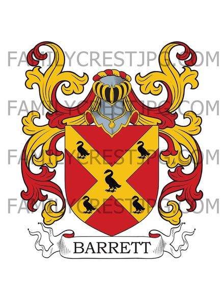 Barrett Family Crest