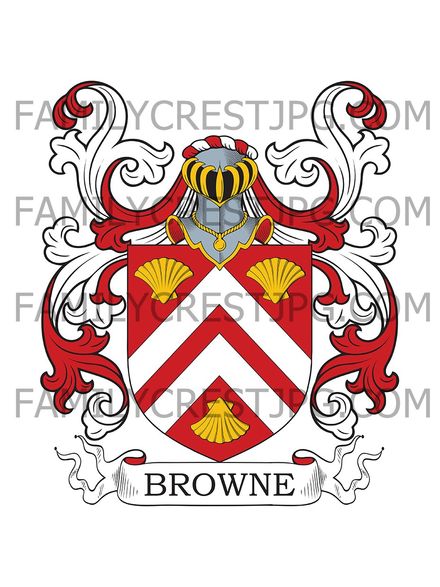 Browne Family Crest - Ireland
