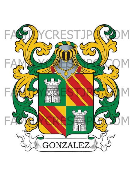 Gonzalez Family Crest