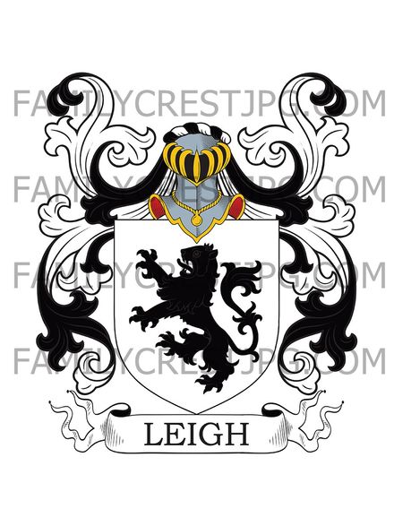 Leigh Family Crest