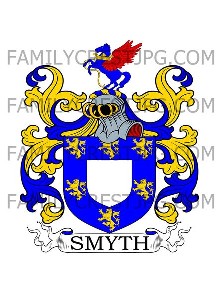 Smyth Family Crest - London, England