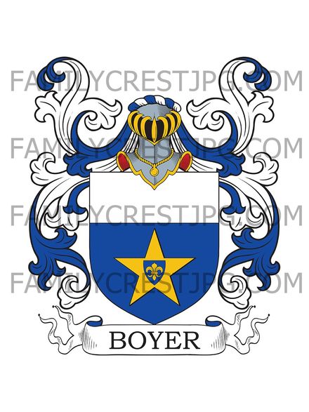 Boyer Family Crest