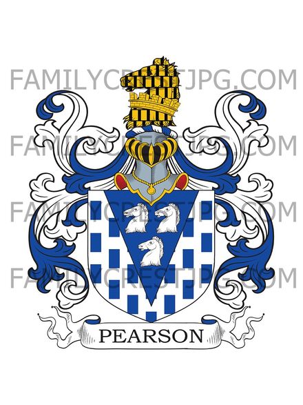 Pearson Family Crest - London, England