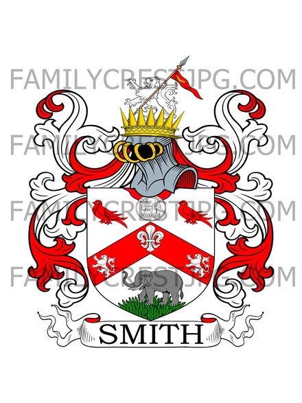 Smith Family Crest - Aliwal, Punjab