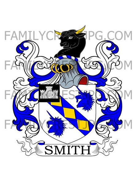 Smith Family Crest - Dublin, Ireland