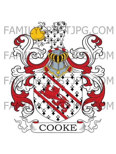 Cooke Family Crest -  London, England