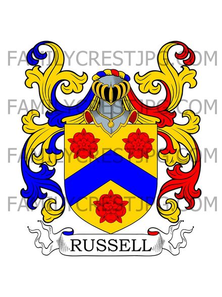 Russell Family Crest