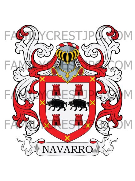 Navarro Family Crest