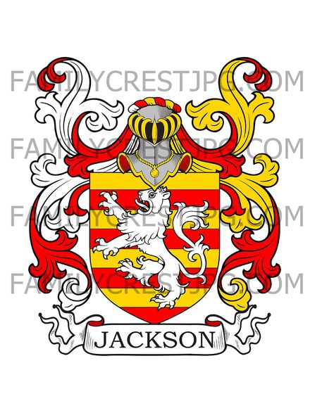 Jackson Family Crest - Lochhouse, Scotland