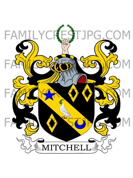 Mitchell Family Crest - New South Wales, Australia