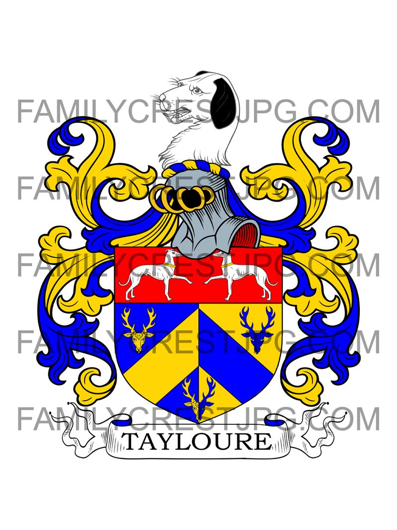 Tayloure Family Crest - Ireland