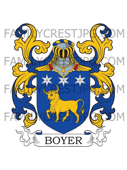 Boyer Family Crest