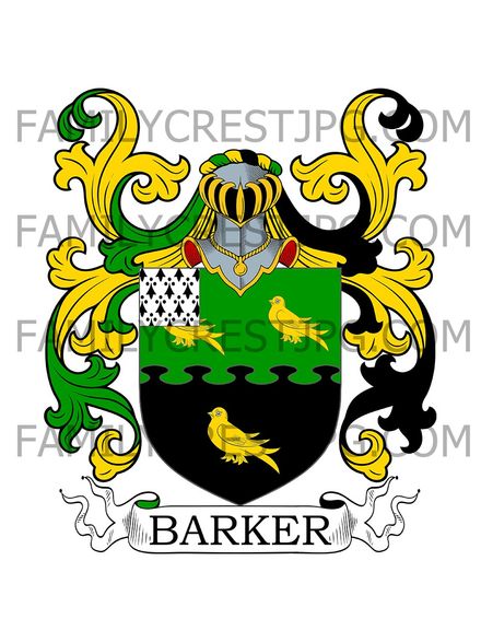 Barker Family Crest