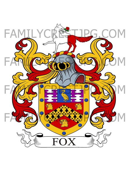 Fox Family Crest