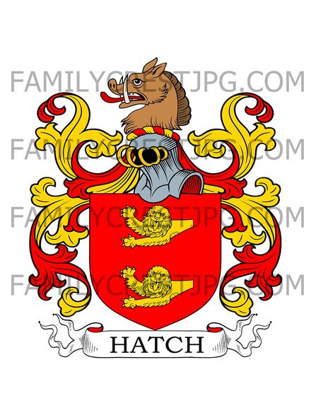 Hatch Family Crest
