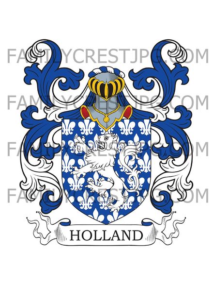 Holland Family Crest