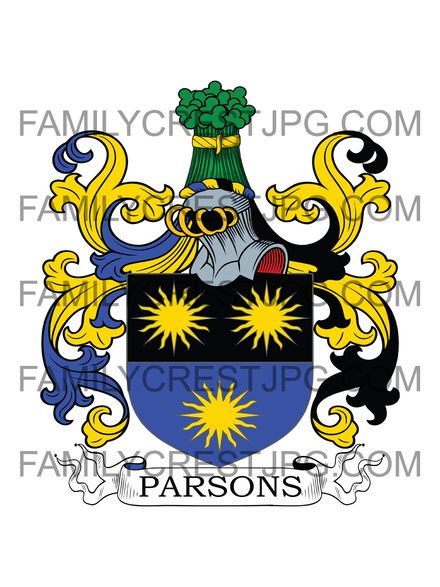 Parsons Family Crest