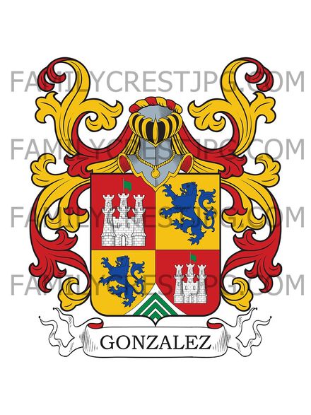 Gonzalez Family Crest
