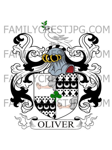 Oliver Family Crest - Ireland