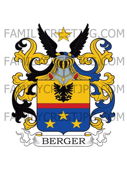 Berger Family Crest - Vienna
