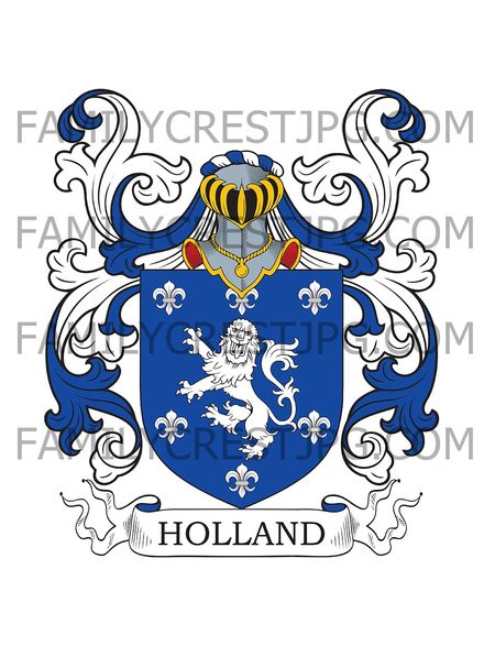 Holland Family Crest