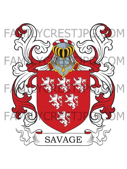 Savage Family Crest