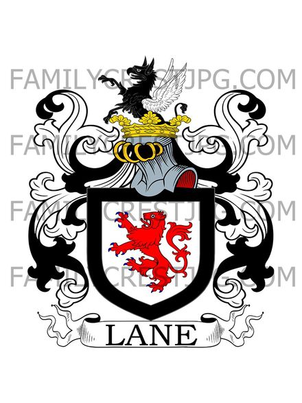 Lane Family Crest