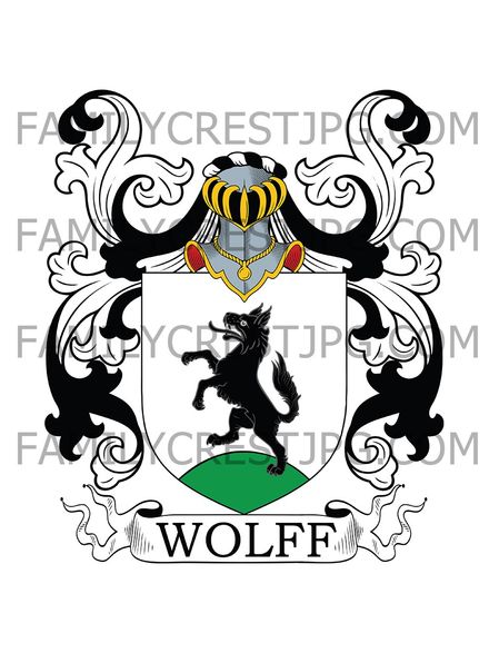Wolff Family Crest