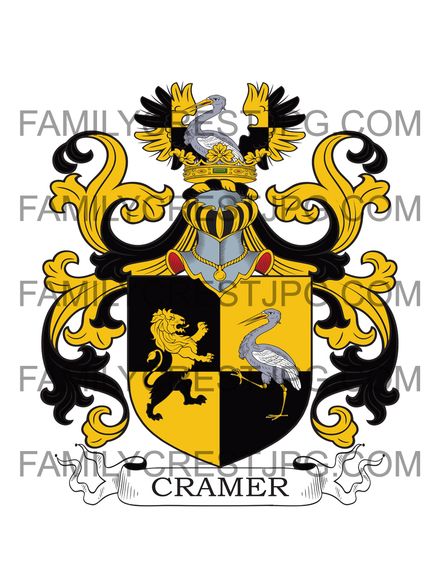 Cramer Family Crest - von Claussbruch 1629