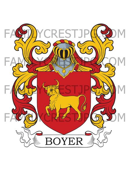 Boyer Family Crest